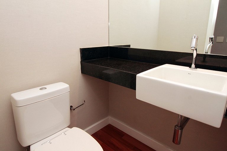 Wehome - Studio clean, espaçoso, na Faria Lima