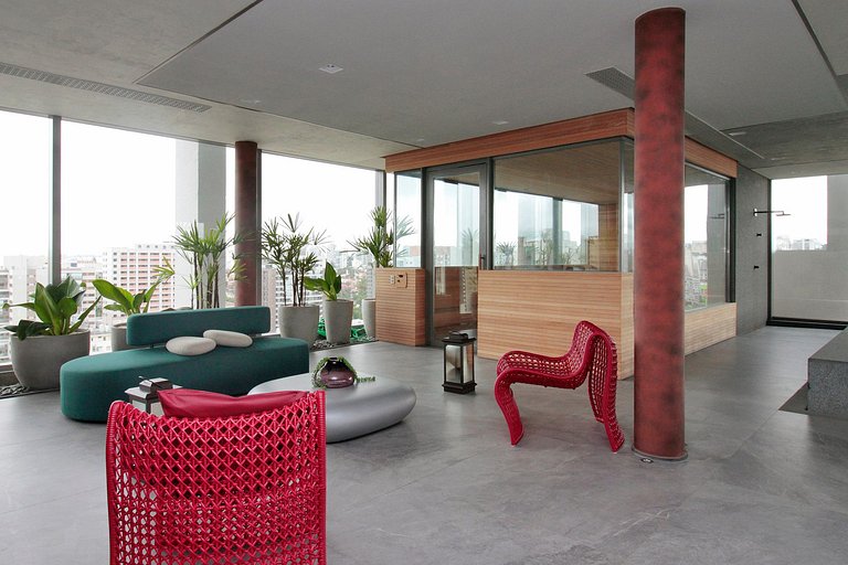 Wehome - Estudio hermoso y funcional en Moema