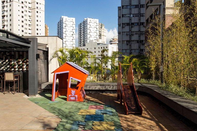Flat de 1 quarto mobiliado na Vila Nova Conceição | WeHome