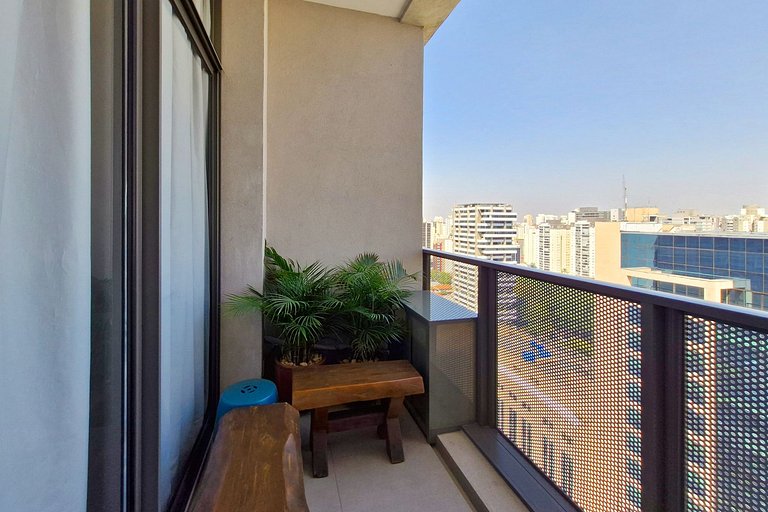 Flat de 1 quarto mobiliado em Moema | WeHome