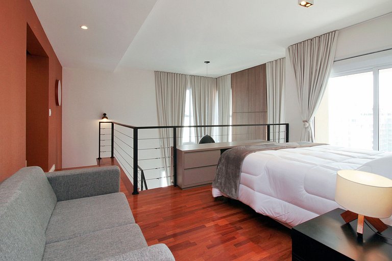 Flat de 1 quarto nos Jardins | Atelier Bela Cintra | WeHome