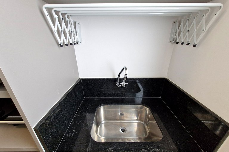 Flat de 1 quarto nos Jardins | Atelier Bela Cintra | WeHome