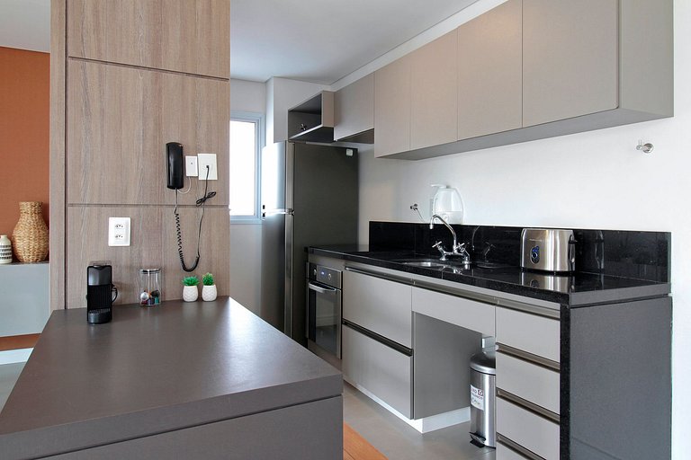 Flat de 1 quarto nos Jardins | Atelier Bela Cintra | WeHome