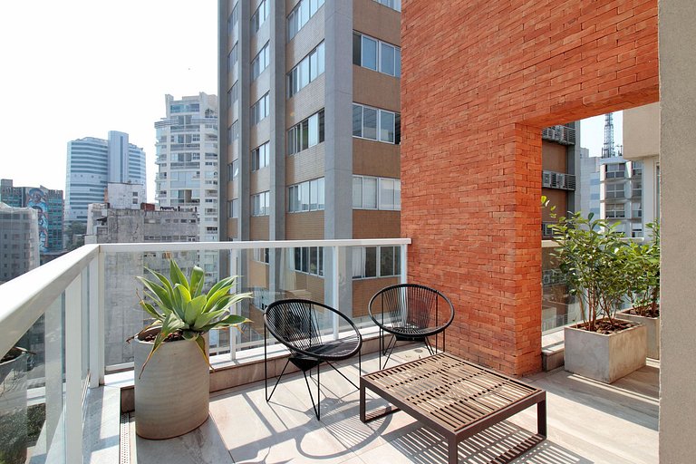 Flat de 1 quarto nos Jardins | Atelier Bela Cintra | WeHome