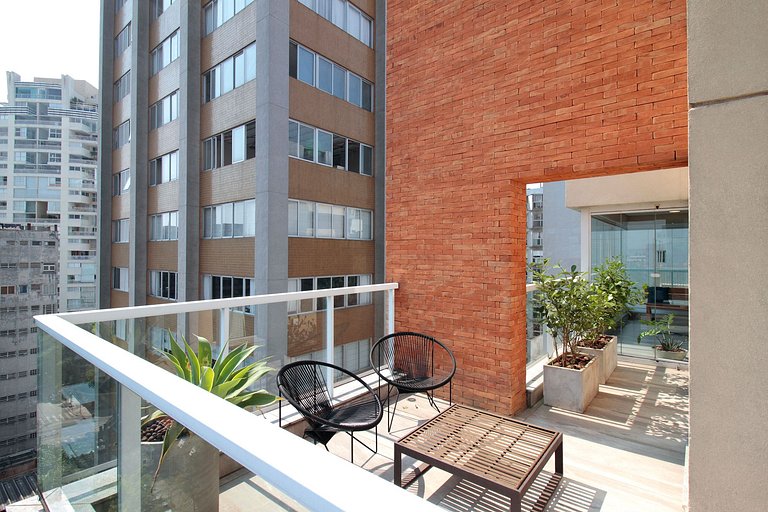 Flat de 1 quarto nos Jardins | Atelier Bela Cintra | WeHome
