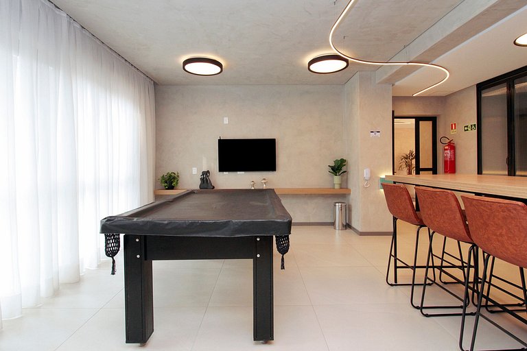 Wehome - 1 dorm, completo, ao lado do Shop Eldorado