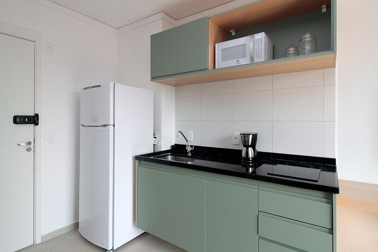 Wehome - 1 dorm, completo, ao lado do Shop Eldorado