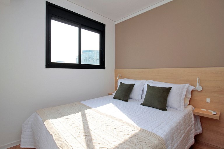 Wehome - 1 dorm, completo, ao lado Shop. Eldorado