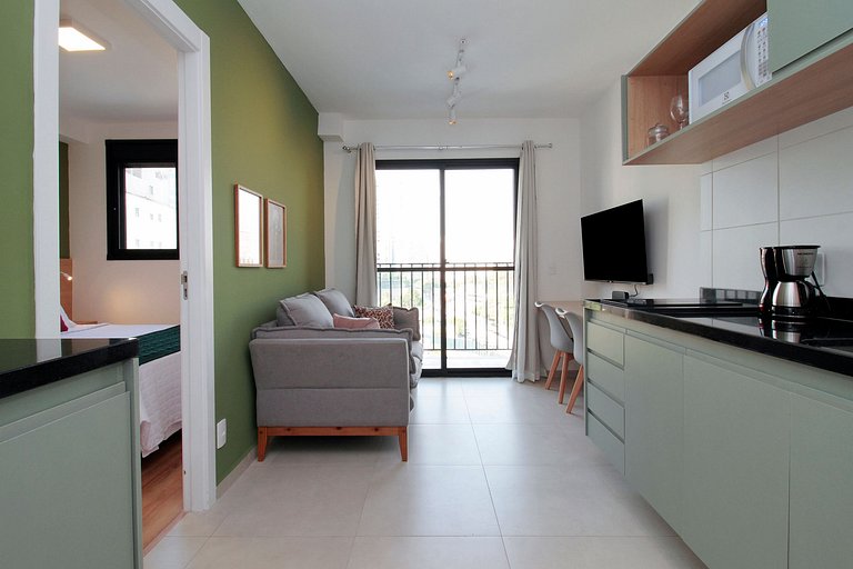 Flat de 1 habitación en Pinheiros | Vibe Pinheiros | WeHome