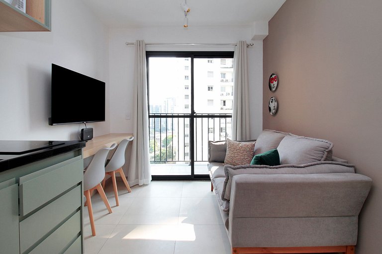 Flat de 1 quarto em Pinheiros | Vibe Pinheiros | WeHome