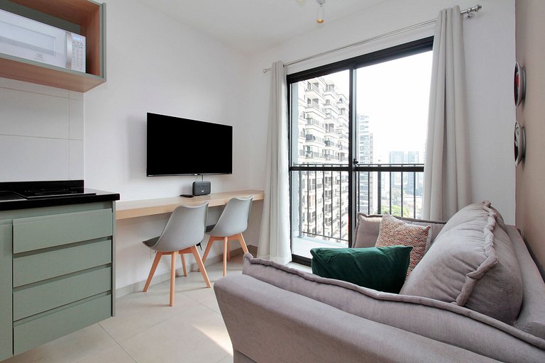 Flat de 1 habitación en Pinheiros | Vibe Pinheiros | WeHome