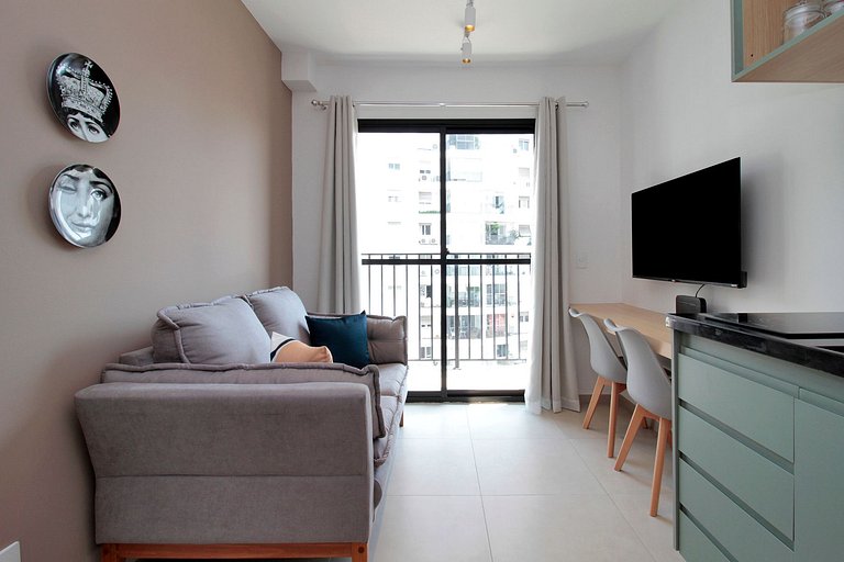 Flat de 1 quarto em Pinheiros | Vibe Pinheiros | WeHome