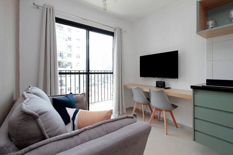 Flat de 1 quarto em Pinheiros | Vibe Pinheiros | WeHome