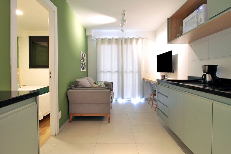 Flat de 1 quarto em Pinheiros | Vibe Pinheiros | WeHome