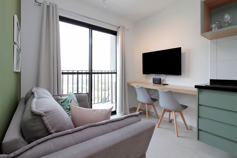 Flat de 1 quarto em Pinheiros | Vibe Pinheiros | WeHome