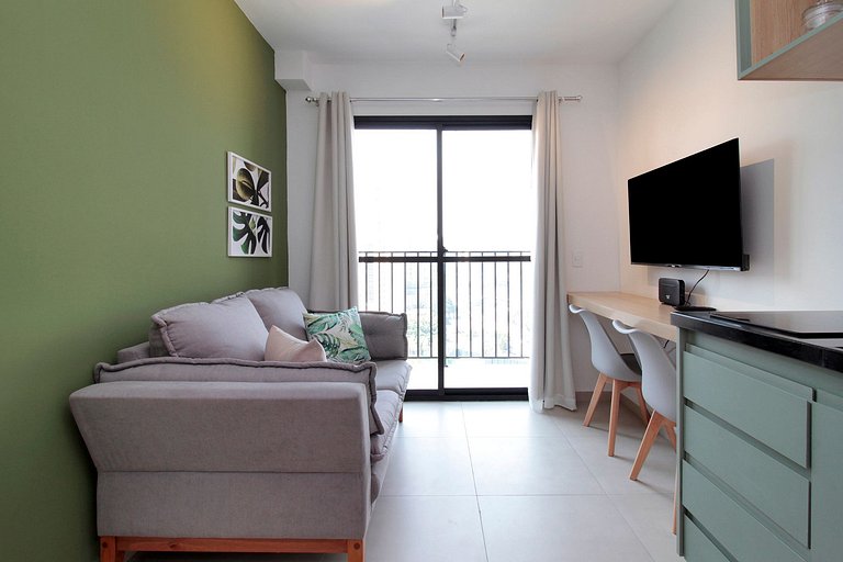 Flat de 1 quarto em Pinheiros | Vibe Pinheiros | WeHome