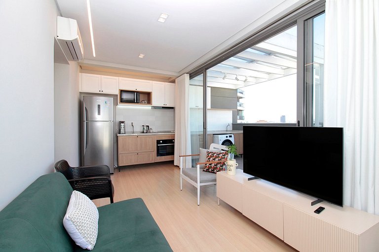 Wehome - 2 quartos, ar-condicionado, vista incrível