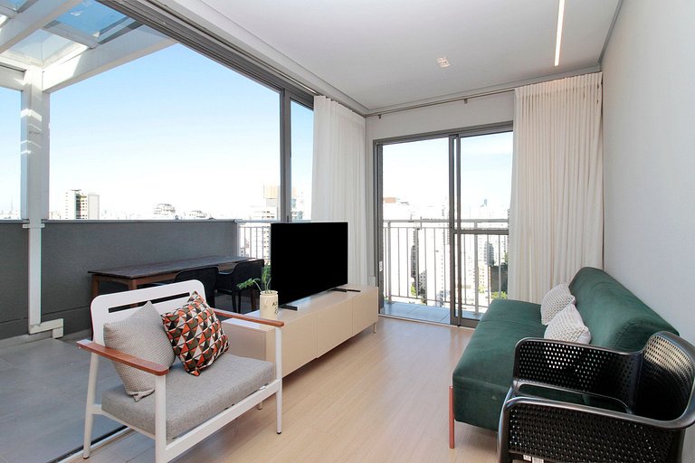 Wehome - 2 habitaciones, aire acondicionado, vista increíble