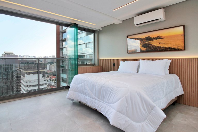 Flat de 1 quarto em Pinheiros | Helbor Wide | WeHome