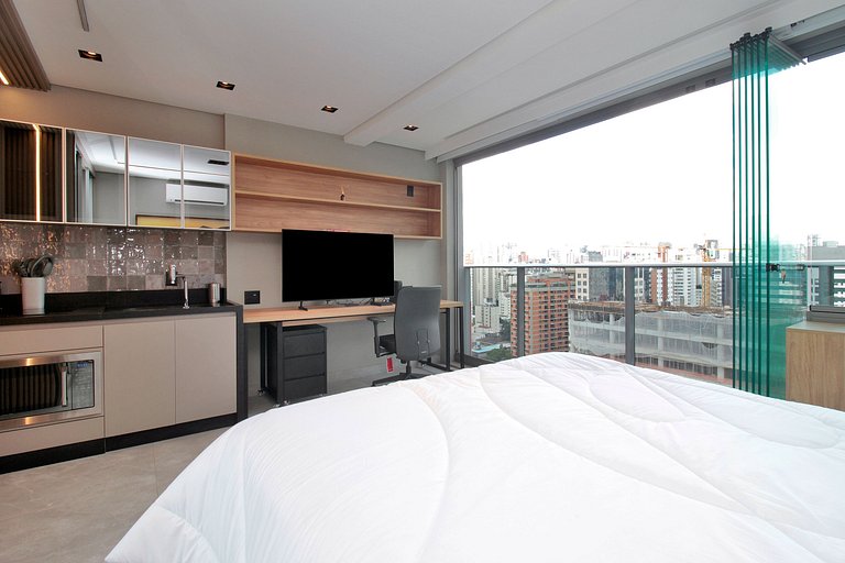 Flat de 1 habitación en Pinheiros | Helbor Wide | WeHome