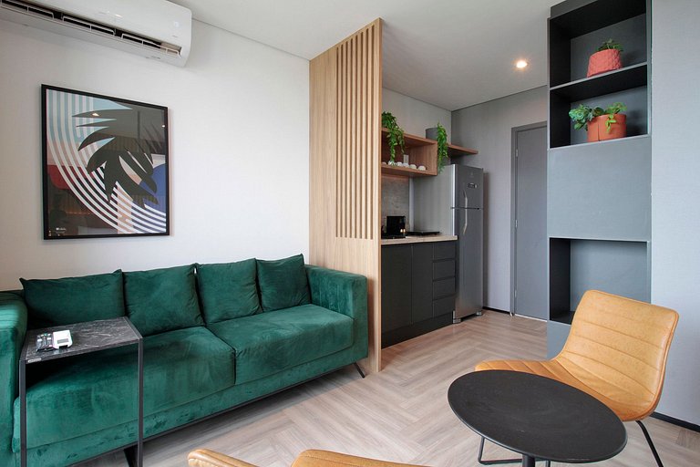 Flat de 1 quarto em Pinheiros | Helbor Wide | WeHome