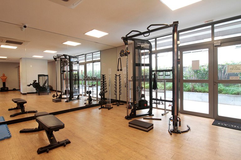 Impeccable! Located in Jardins, beautiful and fully equipped