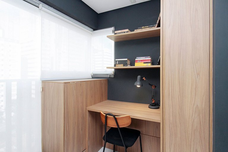 Impeccable! Located in Jardins, beautiful and fully equipped