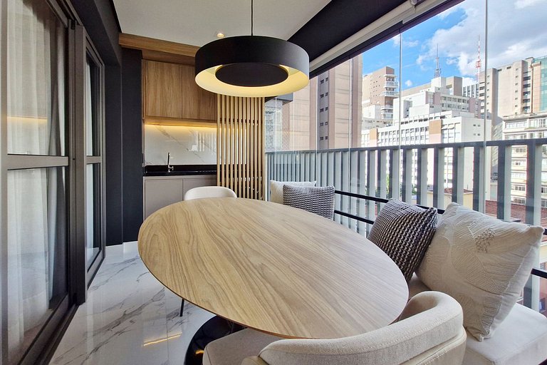 Impecable, ubicado en Jardins, hermoso y completamente equip