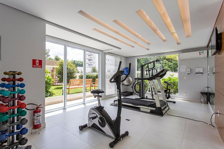 Wehome -Duplex: barbecue and city view