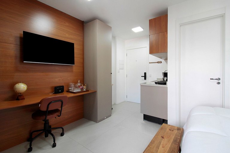 Wehome - Hermoso estudio, excelente ubicación y piscina