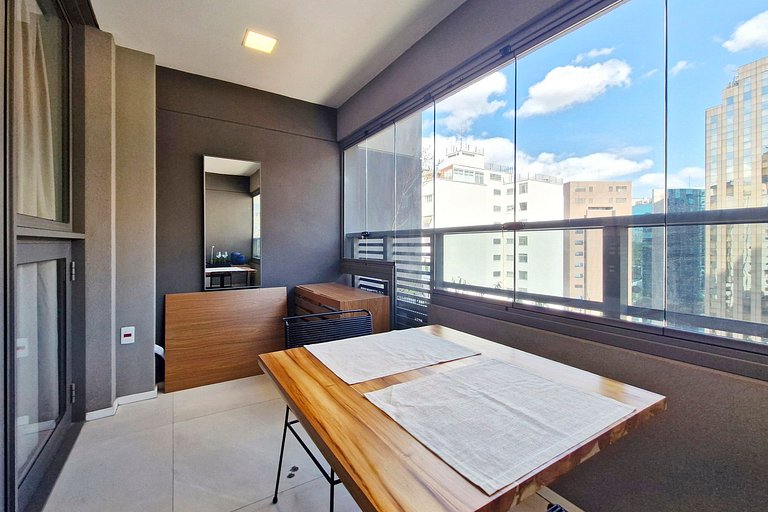 Wehome - Studio top no Itaim, localização e piscina