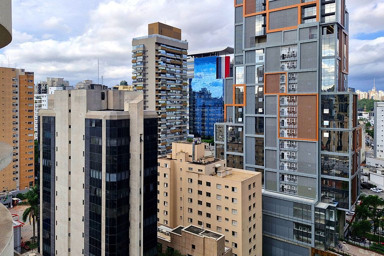 Wehome - 1 dorm com vista espetacular no Itaim!