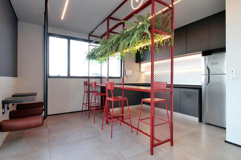Wehome - Nice studio in Jardins, incredible view