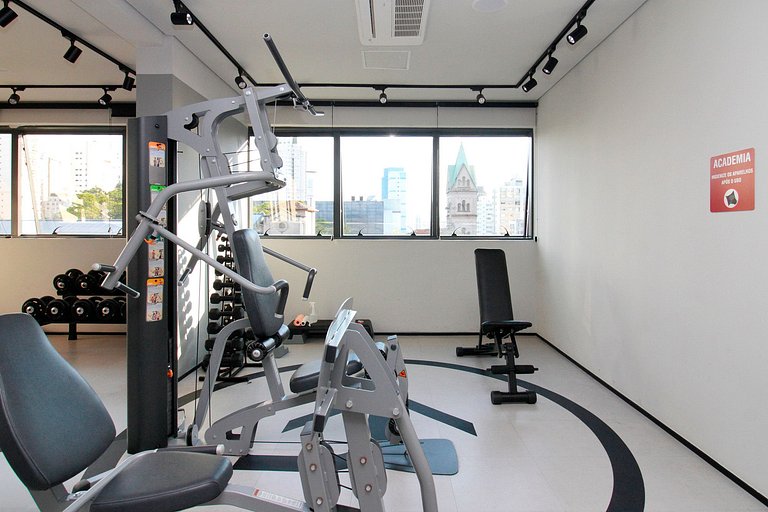 Wehome - Nice studio in Jardins, incredible view