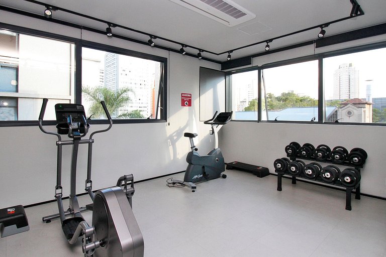Wehome - Lindo Studio en Jardins, vista increíble