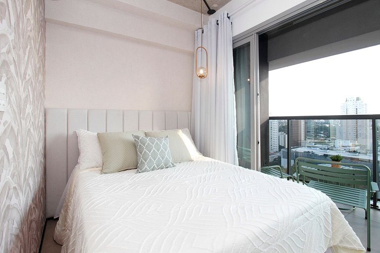 Wehome - Nice studio in Jardins, incredible view