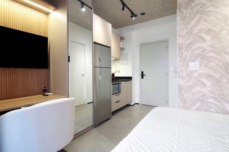 Wehome - Nice studio in Jardins, incredible view