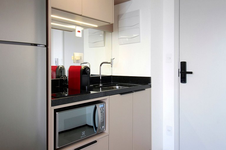 Wehome - Studio lindo nos Jardins, vista incrível
