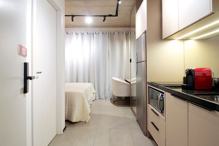 Wehome - Lindo Studio en Jardins, vista increíble