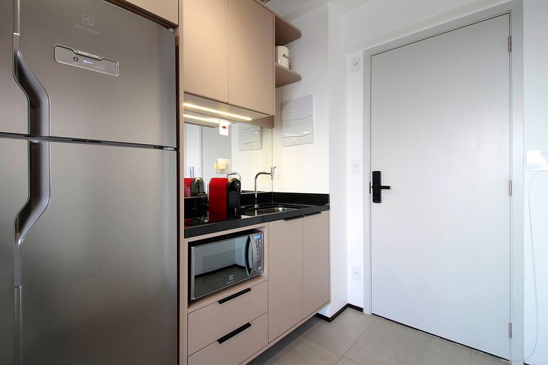 Wehome - Studio lindo nos Jardins, vista incrível