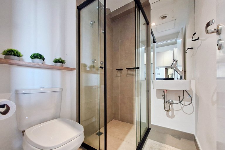 Wehome - Lindo Studio en Jardins, vista increíble