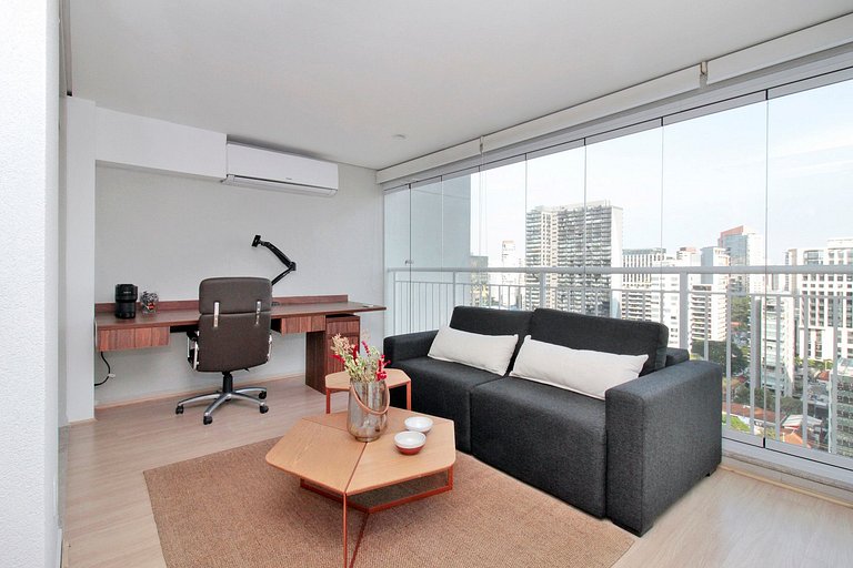 Furnished 1-bedroom flat in Vila Nova Conceição | WeHome