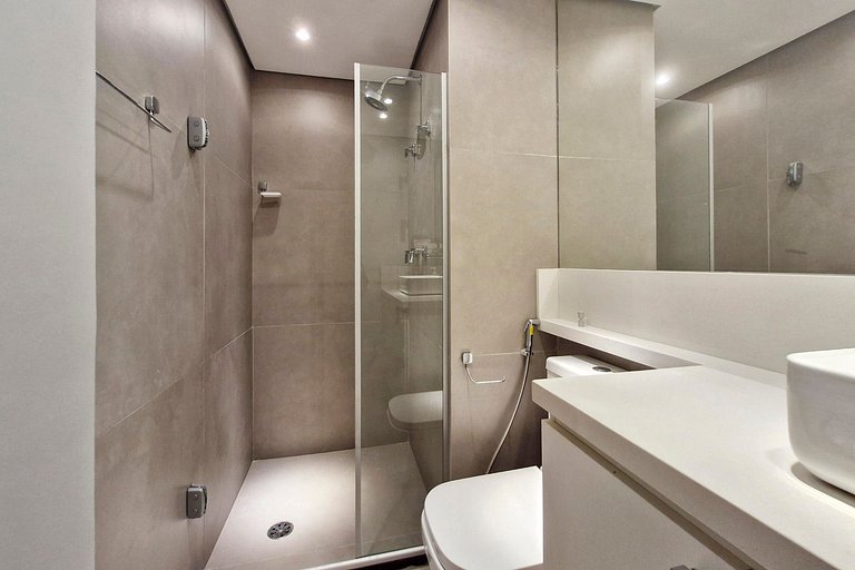 Wehome - Lindo studio, acomoda 4 com conforto!