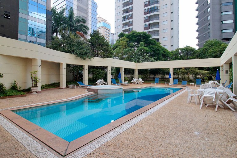 Wehome - Lindo studio, acomoda 4 com conforto!