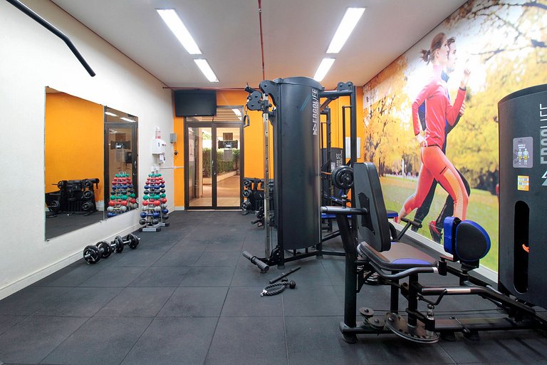Wehome - Lindo studio, acomoda 4 com conforto!