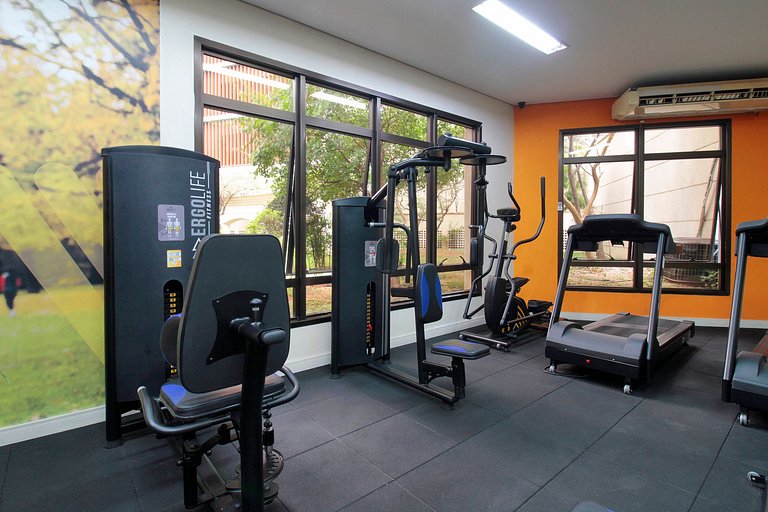 Wehome - Lindo studio, acomoda 4 com conforto!