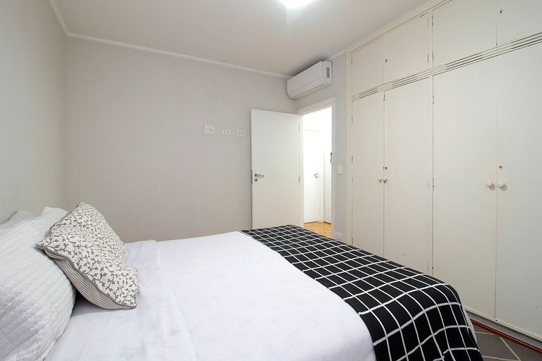 Wehome - 3 dorms, AC, cerca de Av Paulista