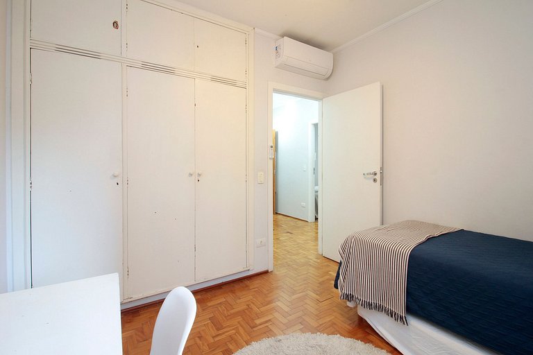 Wehome - 3 dorms, AC, cerca de Av Paulista