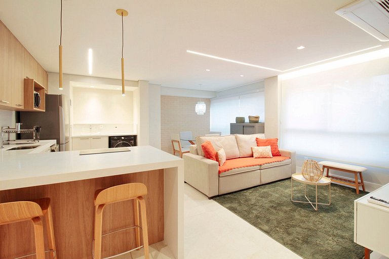Charme e bom gosto - 1 dorm, Vila Nova Conceição