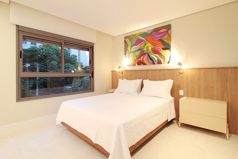 Charme e bom gosto - 1 dorm, Vila Nova Conceição